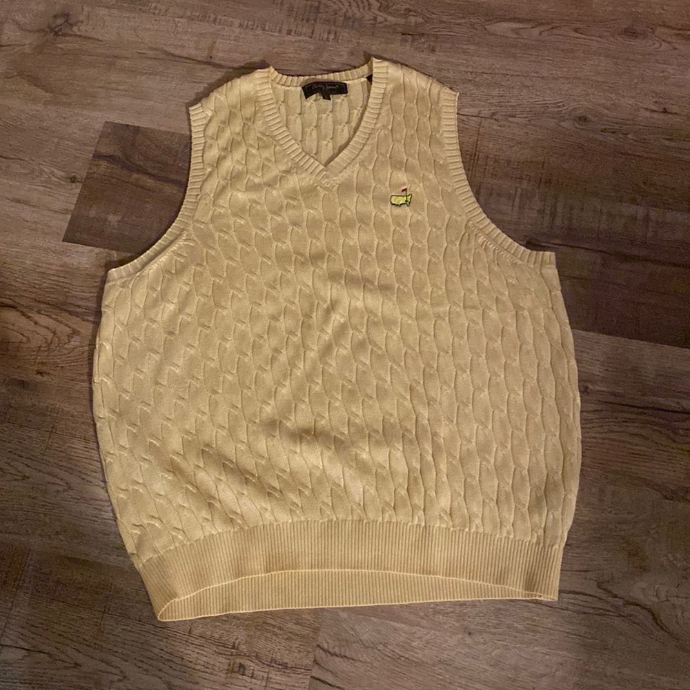 Bobby Jones Masters Yellow Vest